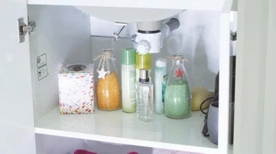 Siphon de lavabo malin gain de place anti-odeur - Ø 32 mm