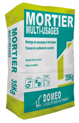 Mortier multi-usages gris - sac de 35 kg