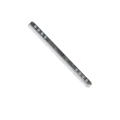 Carré pour poignée de porte percé "Edig" - H. 6 x L. 90 mm