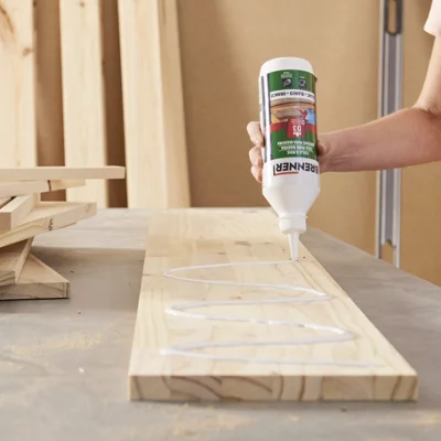 Colle à bois D3 intérieur/extérieur blanche - bouteille 500 ML