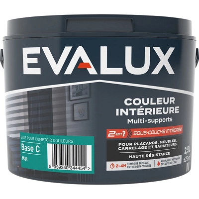 Peinture multi supports Base C Mat 2,5 L
