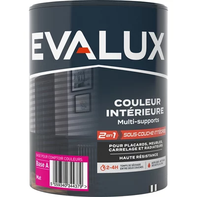Peinture multi supports Base A Mat 1 L