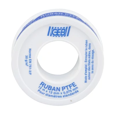 Ruban d'étanchéité teflon 12MM X 12M