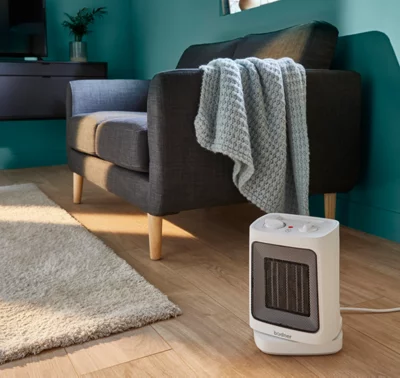 Chauffage d'appoint soufflant mobil oscillant "Skiron" - 2 000 W