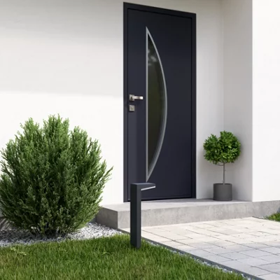 Potelet solaire detection IP44 5000K H. 50 cm