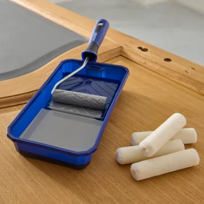 Kit de 5 manchons 100mm + bac pour bois et métal