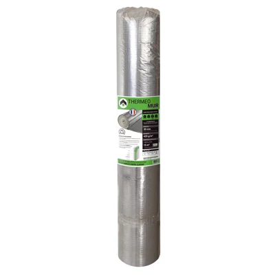 Isolant mince mur thermo réflecteur 1,5 x 10m, EP. 30 mm - THERMEO
