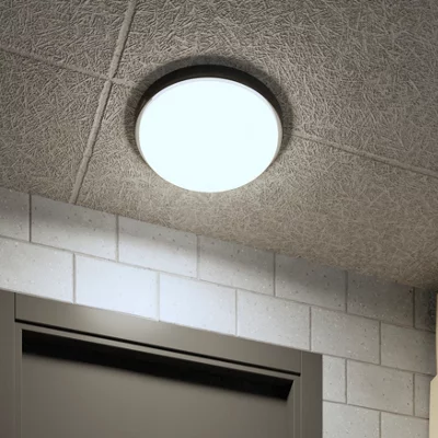 Applique led intégrée noir 1200 lm 35cm "Iliania"
