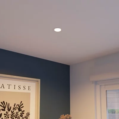 3 spots led encastrables 420 lm dimmable blanc "Fauvel"