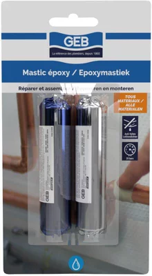 Mastic epoxy tous matériaux - 2 bâtons de 100G