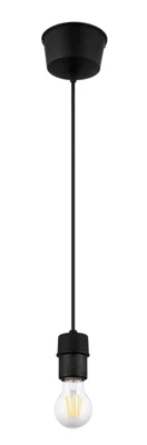 Monture plastique noir H. 110 cm