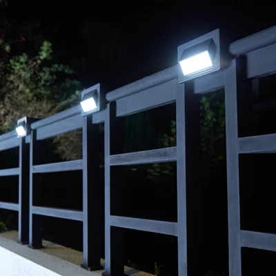 Applique murale led solaire ip65