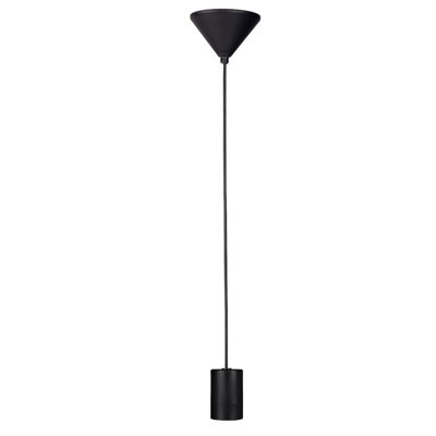 Monture en plastique ronde double fonction noire 60W