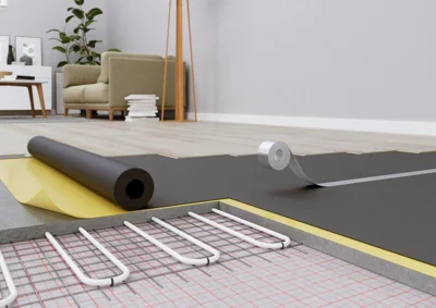 Sous-couche en rouleau pour sol pvc - 1mm 12,5M2