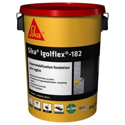 Imperméabilisation fondation pour agglos Igolflex 25 Kg