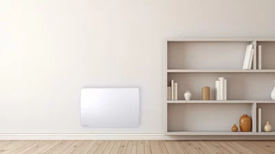 Radiateur électrique inertie sèche 1000 W blanc RADIA BELAROC CONNECT