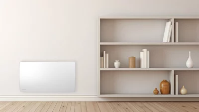 Radiateur électrique inertie sèche 1500 W blanc RADIA BELAROC CONNECT