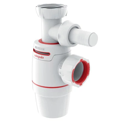 Siphon "NEO AIR" avec prise mâle D32 pour lavabo - Diam. 32 mm