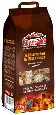 Allume feu et barbecue naturel - 2 kg
