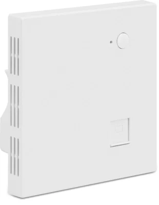 Ensemble prise RJ45 wifi + switch gigabit blanc avec point d’accès bi-bande intégré