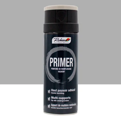 Aerosol 400 ml Primaire multi-supports gris