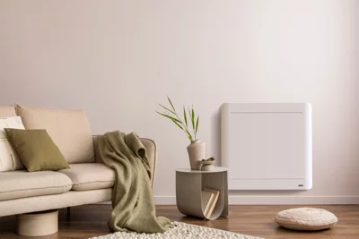 Radiateur connecté double cœur Cometa 1000 W