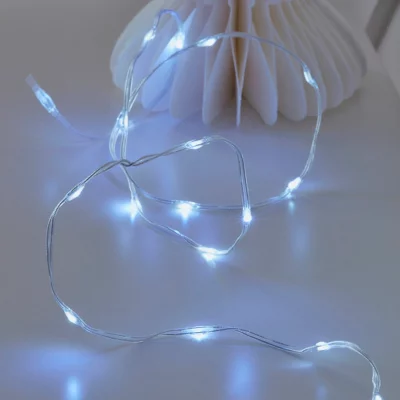 Guirlande lumineuse 100 micro LED blanc froid 495 cm 4000K