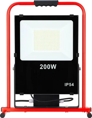 Projecteur LED 200 W 18000 lumens 6400 K avec deux prises