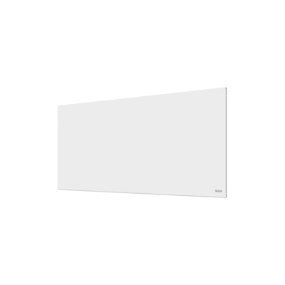 Radiateur inertie sèche  en fonte blanc 1500W -  L.89 x H.43 x l.9,5 cm