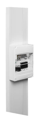 Coffret de communication avec switch 5 ports  grade 3 TV 2 rangées