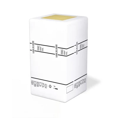 Lot de 20 panneaux laine de verre kraft 38 R: 1,2 - 1,35 x 0,60 m