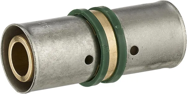 Raccord union égal PER à sertir Diam.20 mm - (lot de 2)