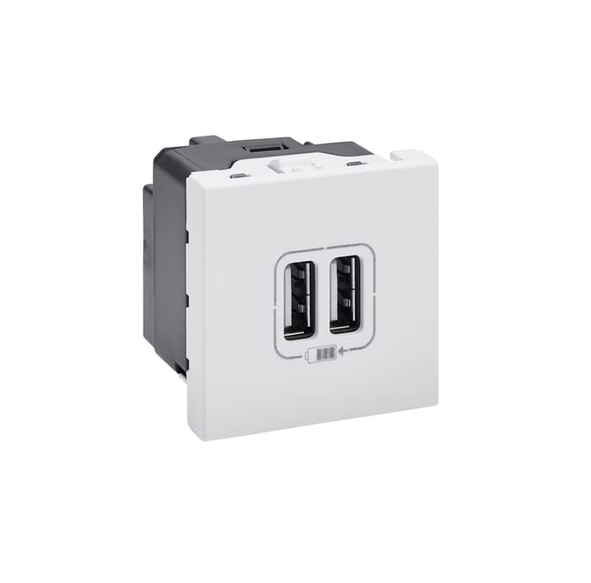 Image principale de Double prise USB MOSAIC - LEGRAND 