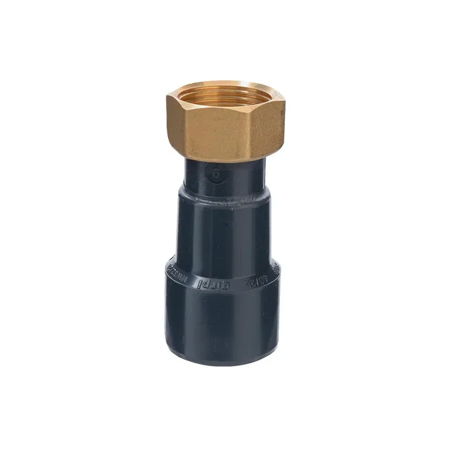 Unions mixtes femelle-G à visser Ø20 - 1/2'' PVC PRESSION