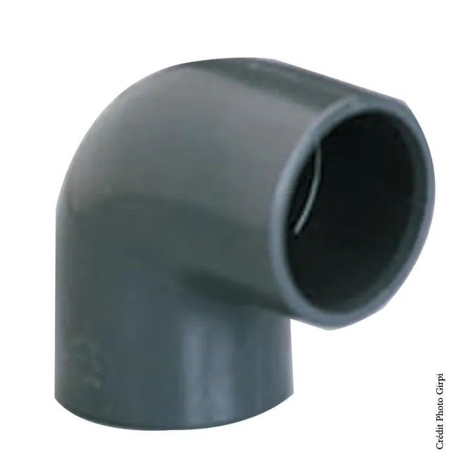 Coude 90° femelle-femelle Ø25 PVC PRESSION