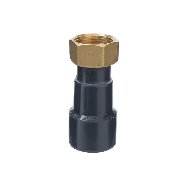 Pvc pression union mixte métal ø50 1"1/2