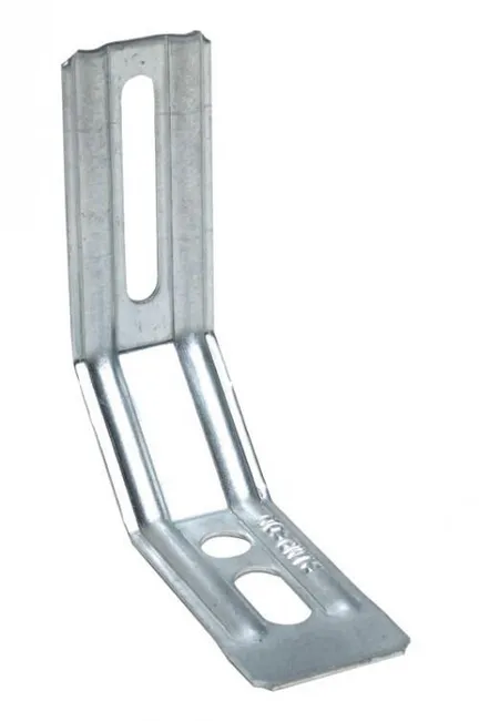 Image principale de Equerre nervurée pan coupe 85 x 80 x 30 x 1,5 mm