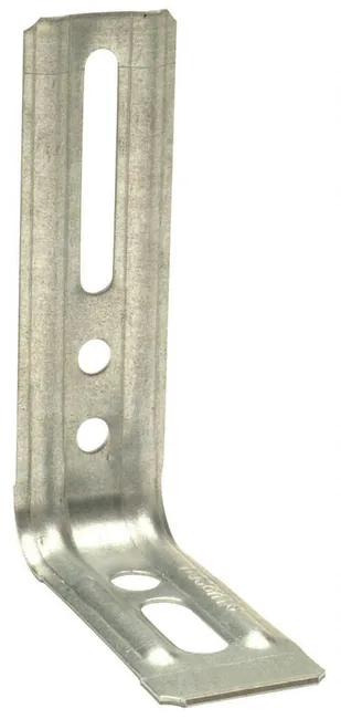 Image principale de Equerre nervurée droite 85 x 70 x 30 x 1,5 mm