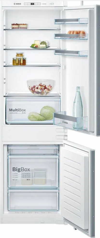 REFRIG.COMBI.255L A++ SILVER BOSCH KIN86VS30