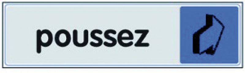 PLAQUETTES SIGNALÉTIQUES