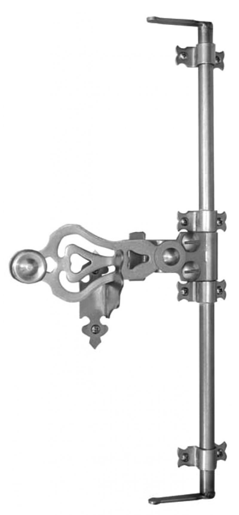 Espagnolette ronde INOX principaux avantages :- Simplicité de pose : assemblage des tubes rainurés grâce au panneton- Réversibilité : montage sur volet droite ou gauche- Résistance à la corrosion : inox 316- Esthétique : noblesse de l'inox et design soigné