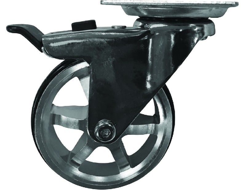 ROUL/PL.PIV.ø75MM+FR.WAGON CHR