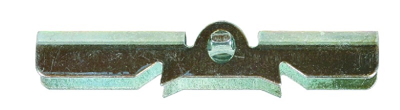 Bascule + rosace Cheville équipée d'une bascule qui se verrouille automatiquement dans les corps creux. Conçue spécialement pour les corps creux peu profonds