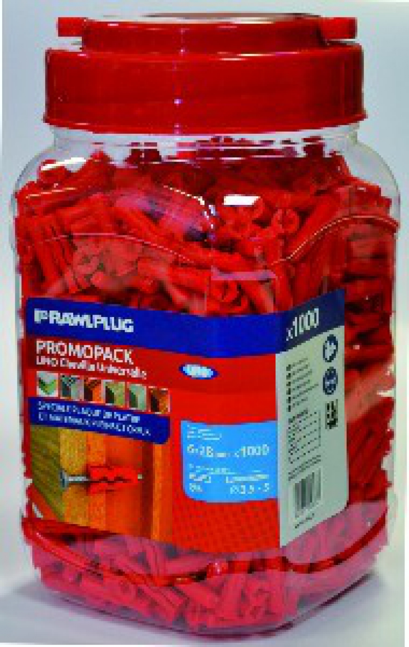 Bidon de chevilles UNO NYLON
