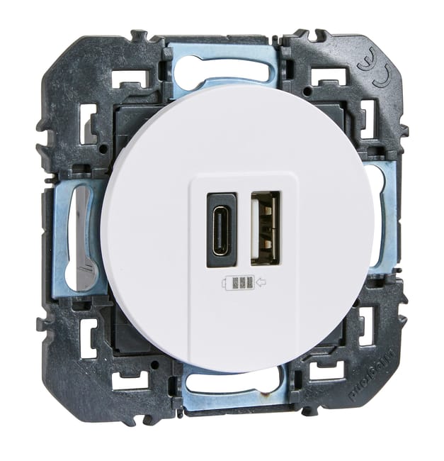 Image principale de Double prise USB DOOXIE - LEGRAND