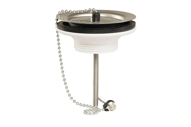 Bonde à bouchon pour évier grès percé Diam.60 mm - VALENTIN - NF