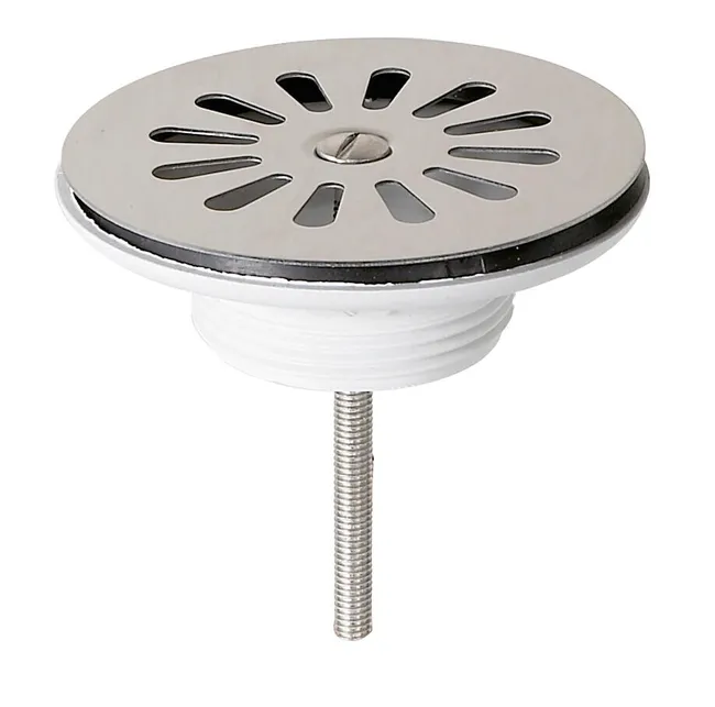 Bonde à grille pour tout type d'évier percé Diam.60 mm - VALENTIN - NF