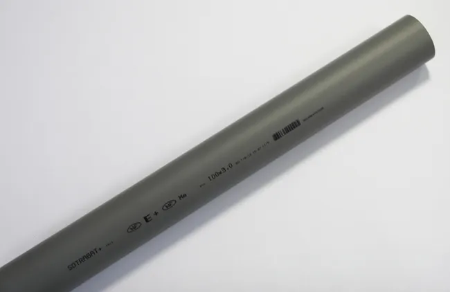 Tube PVC enterrable NFE ME Diam.160 mm Long.4 m