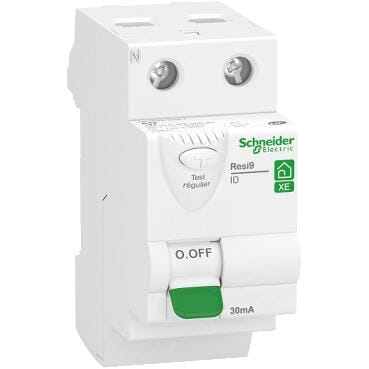 Image principale de Interrupteur différentiel 2P 63A 30MA à embrocher - SCHNEIDER