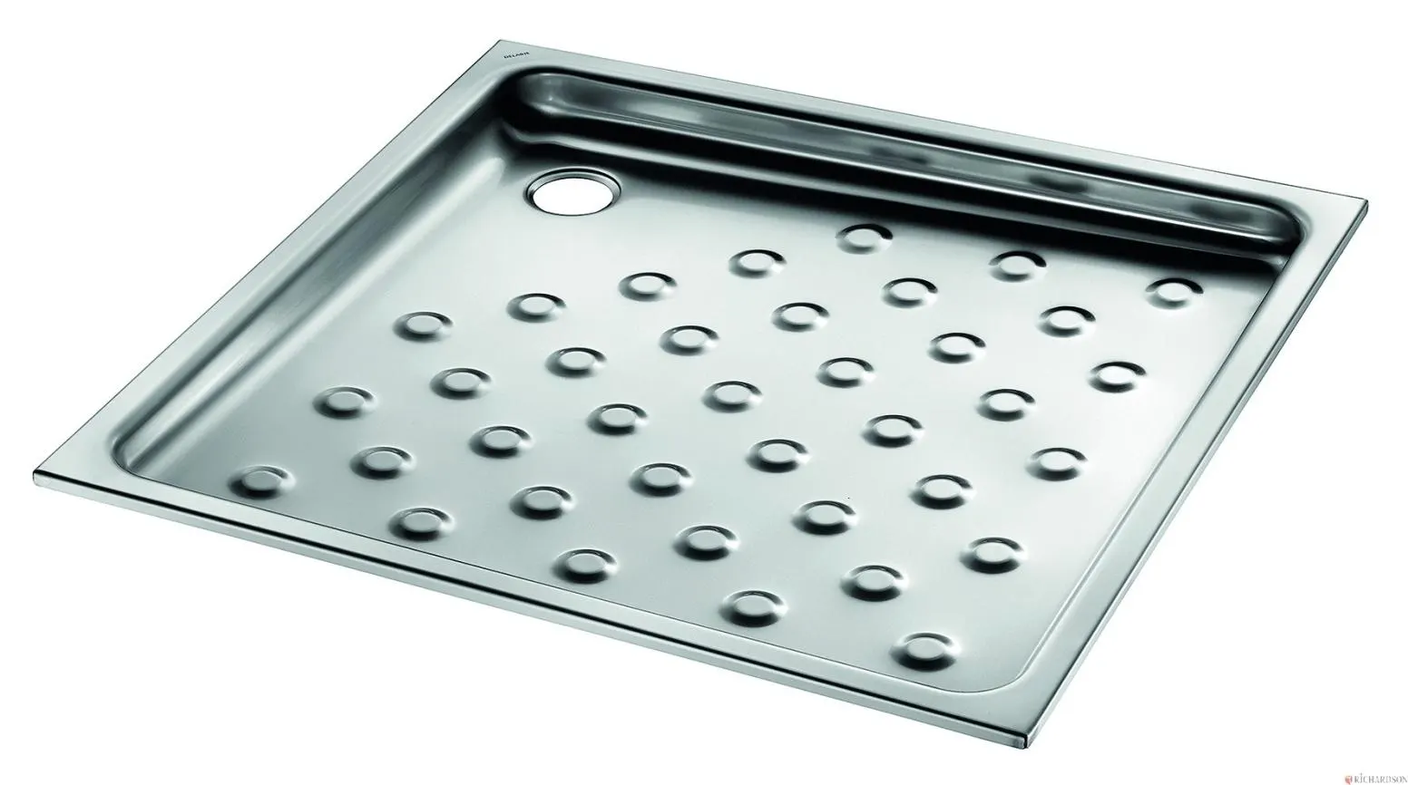 RECEVEUR DCH 70X70 INOX/SAT DEL 150100